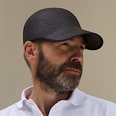 unique hand-woven baseball cap