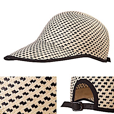 unique hand-woven baseball cap