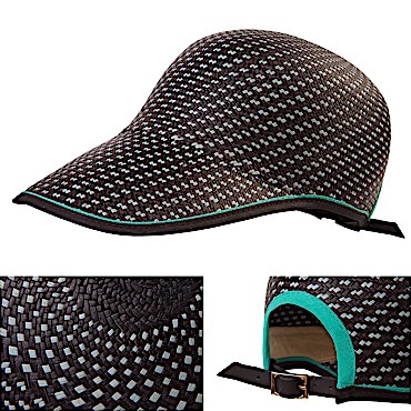 unique hand-woven baseball cap