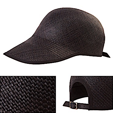 unique hand-woven baseball cap