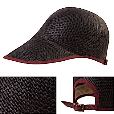 unique hand-woven baseball cap