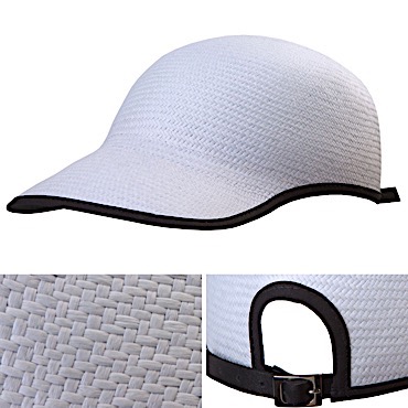 unique hand-woven baseball cap