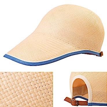 unique hand-woven baseball cap