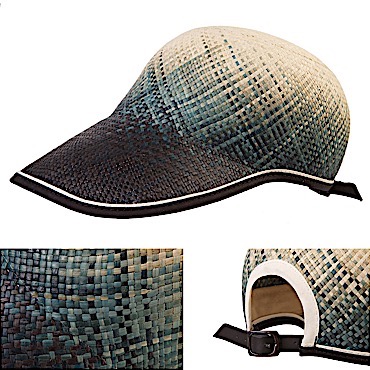 unique hand-woven baseball cap