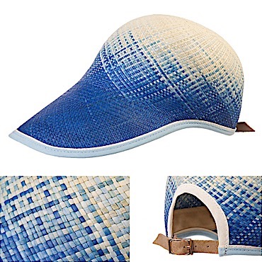 unique hand-woven baseball cap