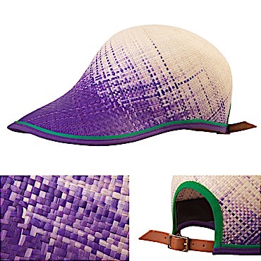 unique hand-woven baseball cap