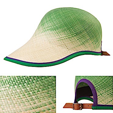 unique hand-woven baseball cap