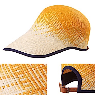 unique hand-woven baseball cap