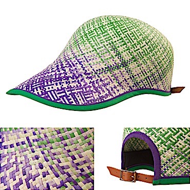 unique hand-woven baseball cap