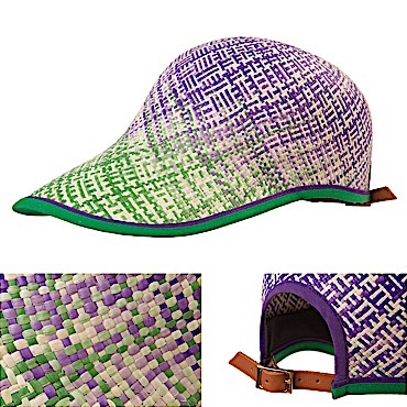 unique hand-woven baseball cap