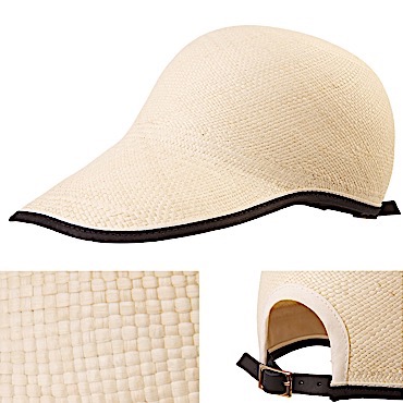 unique hand-woven baseball cap