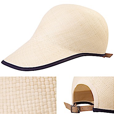 unique hand-woven baseball cap