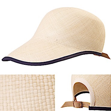 unique hand-woven baseball cap