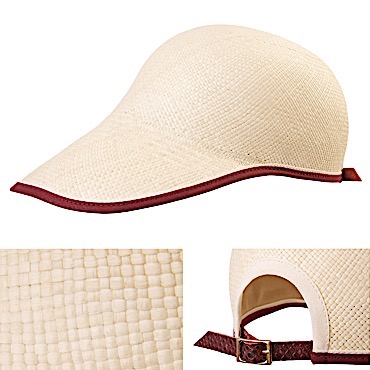 unique hand-woven baseball cap