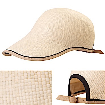 unique hand-woven baseball cap