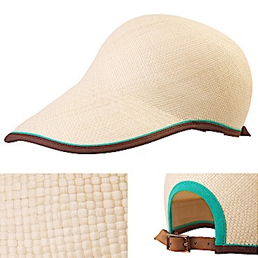 unique hand-woven baseball cap