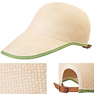 unique hand-woven baseball cap