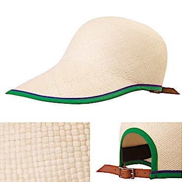 unique hand-woven baseball cap