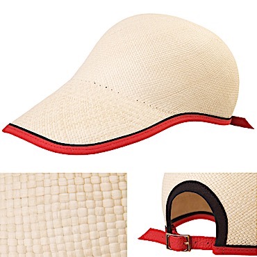 unique hand-woven baseball cap