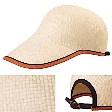 unique hand-woven baseball cap